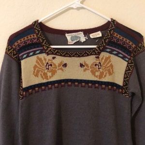 Vintage Sweaters - Vintage sweater with bell sleeves sz sm/med Vintage Sweaters - Vintage sweater with bell sleeves sz sm/med